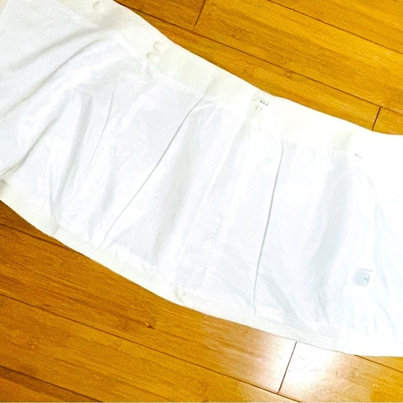 A.L.C. White Mini Wrap Skirt - Picture 6 of 7